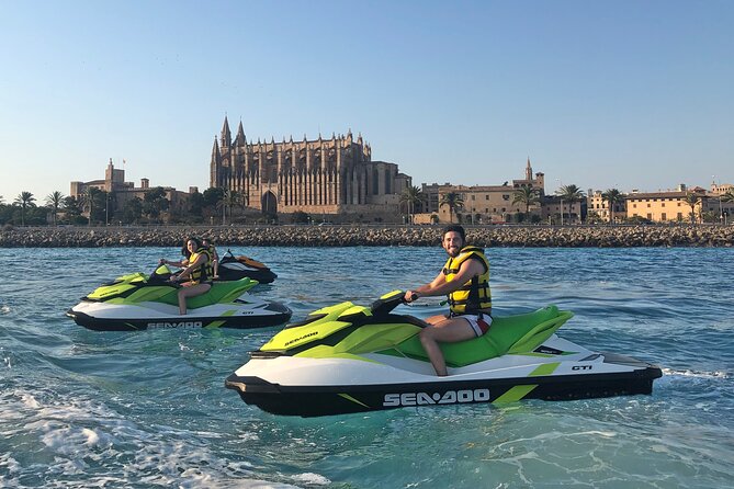 Jetski Tour to the Emblematic Palma Cathedral - The Second Half: Open Sea Time That Keeps It Feeling Like Jetskiing