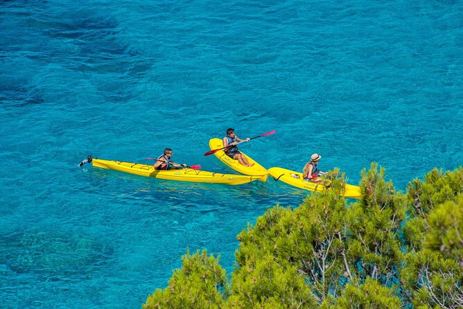 Kayak Tour to Malgrat's Islands from Santa Ponsa - Swim time and snorkeling: turquoise water, manageable breaks