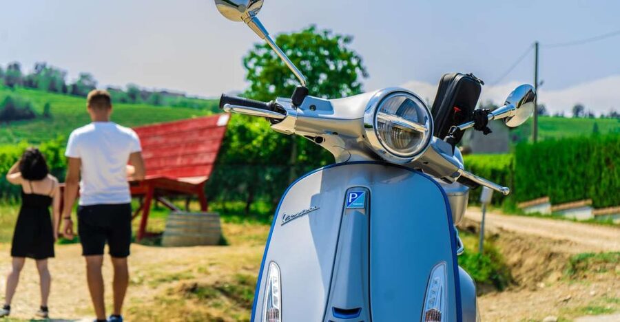 LANGHE : Vespa Tour to the Wine Region of Barolo - Electric Vespa in Langhe: why this Barolo route feels special