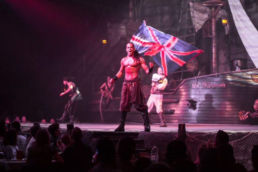Magaluf: Pirates Adventure Dinner Show Ticket - The Main Event: 3 Hours of Swords, Fire, and Acrobatics