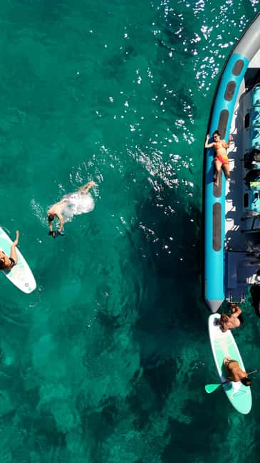 Mallorca: 2h speedboat tour, visit caves, cliffs and snorkel - Your main moment: a 1-hour snorkel and swim stop in a clear cove