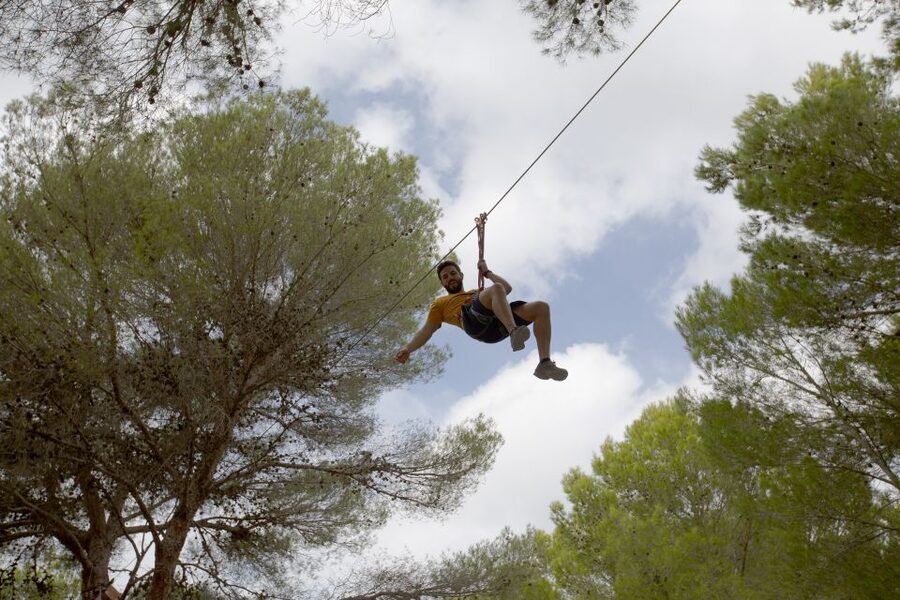 Mallorca: Adrenaline Tree Top Adventure Entry Ticket - Your 2-hour visit: voucher exchange, training, then you’re in the trees