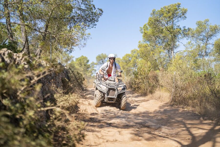 Mallorca: ATV /Quad Bike Tour - The Bay Stop: Snorkeling and Swimming in Warm Mediterranean Water