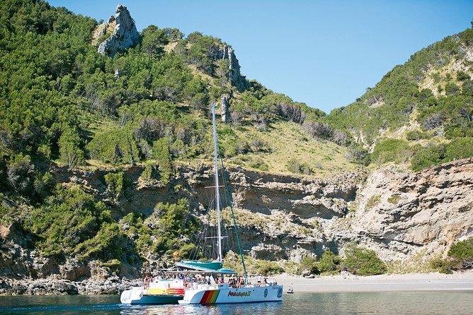 Mallorca Catamaran Cruise with Scenic Views and BBQ Lunch - The swim-and-sail rhythm: Coll Baix, Cala Murta area, and Aucanada
