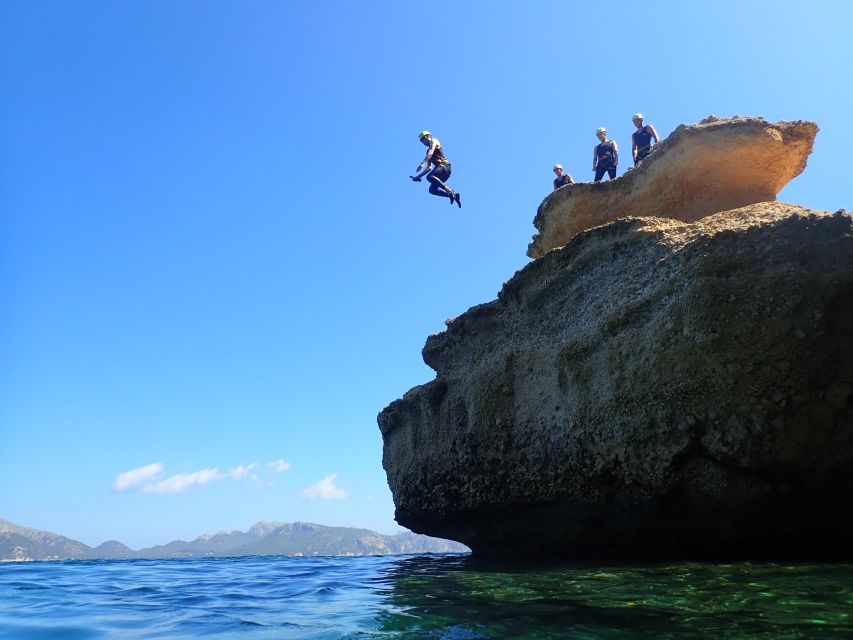 Mallorca: Coasteering North - The main event: eight sea jumps that teach you heights fast
