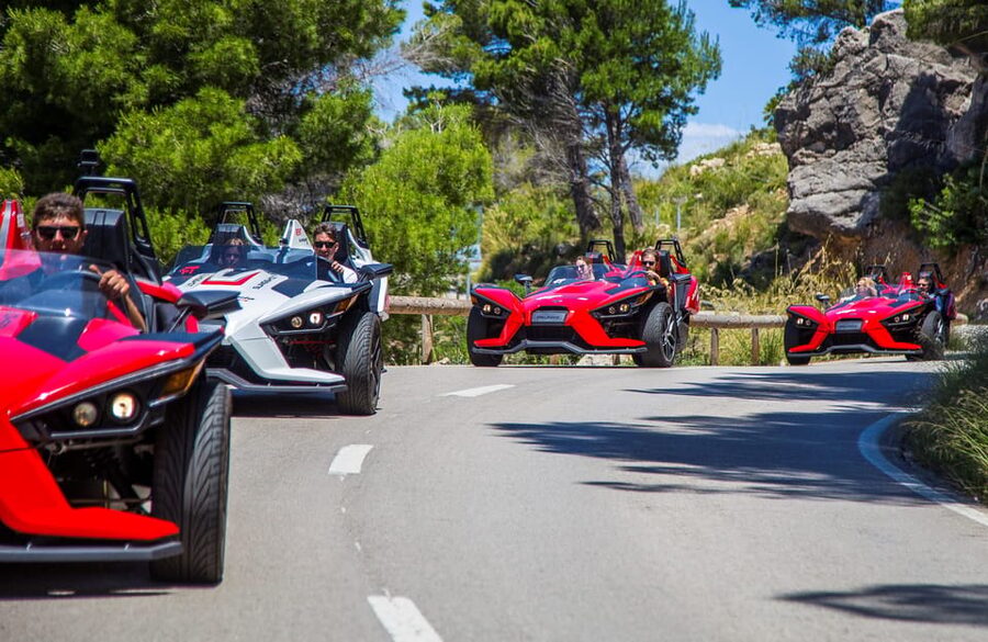 Mallorca: Formula Car and Buggy combo tour - The Calvià coast start: motion first, views built in