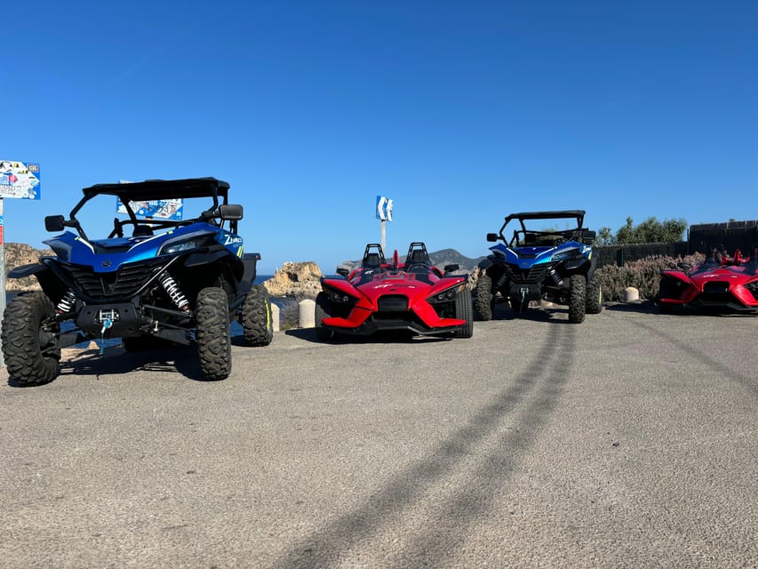 Mallorca: Formula Car and Buggy combo tour - Meeting the Formula Tours garage and the gear checklist