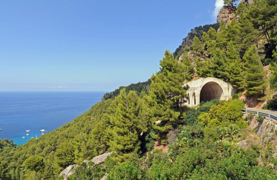 Mallorca: Formula Car Tour - Paguera to Tramuntana: coast views, then twisty roads