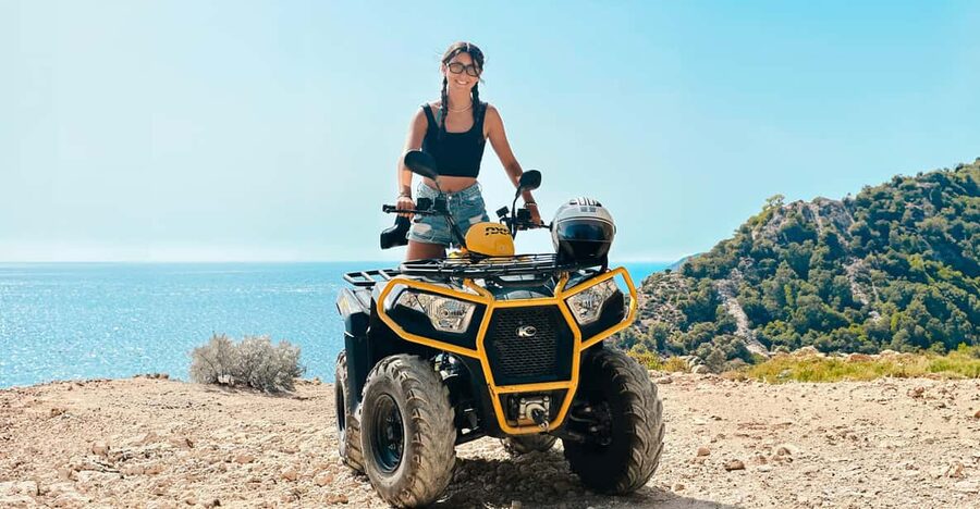 Mallorca : From Santa Ponsa - 3h Quad tour with guide - Coves and sea breaks: clearer water, shorter excuses