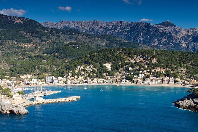 Mallorca Full Day Tour by Train, Tram and Boat - Port de Sóller: Boat-To-Tram-To-The-Train Feeling Like a Time Machine