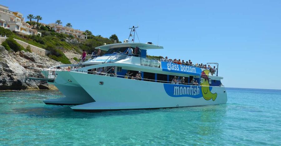 Mallorca: Glass-Bottom Catamaran Along the East Coast - What you’ll see: beaches, coves, and the cave entrances that make it feel special