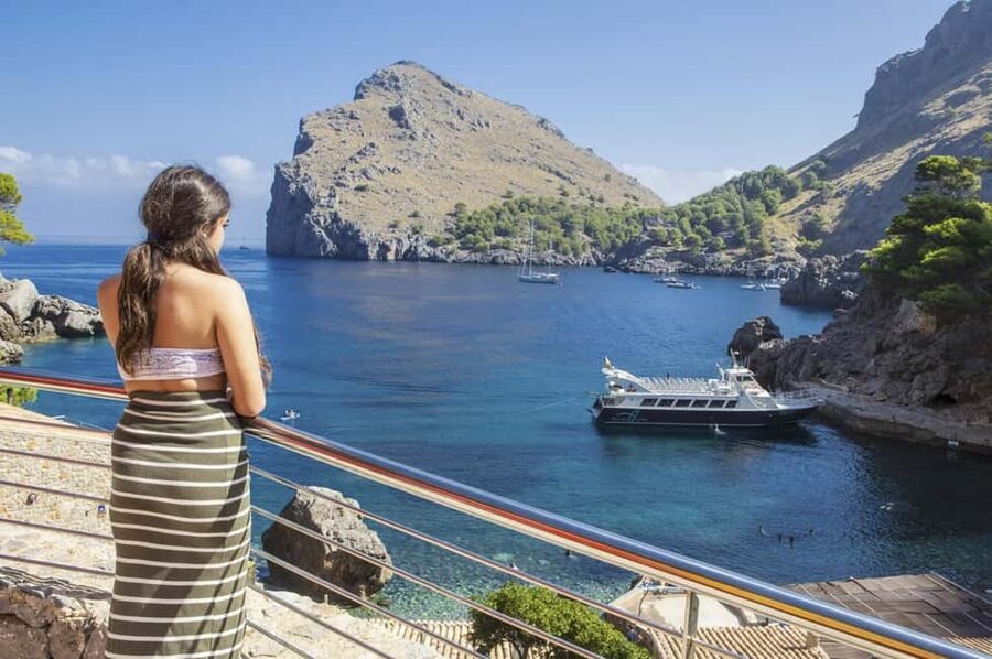 Mallorca Island Tour with Boat, Train, Tram and Bus - Lluc Monastery: a mountain pause that isn’t built for shopping