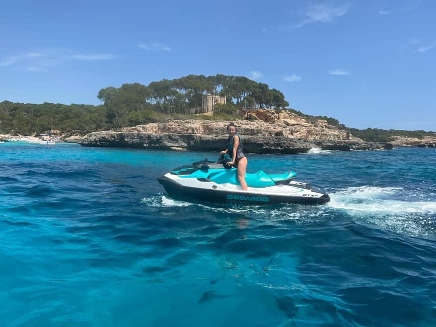 MALLORCA: JET SKI TO CALA MONDRAGÓ, CALA D'OR - Languages and Group Size: You Get Guided, Not Just Sent Out