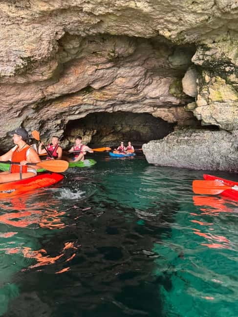 Mallorca: Kayak and Paddleboard Excursion Through Crystal Clear Caves - Stop-and-stretch at Cala Mondragó: photos, photos again, and a chance to swim