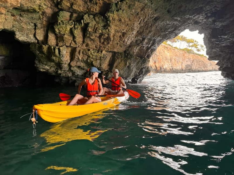 Mallorca: Kayak and Paddleboard Excursion Through Crystal Clear Caves - Coasteering-style shore moments: fun practice with professional judgment