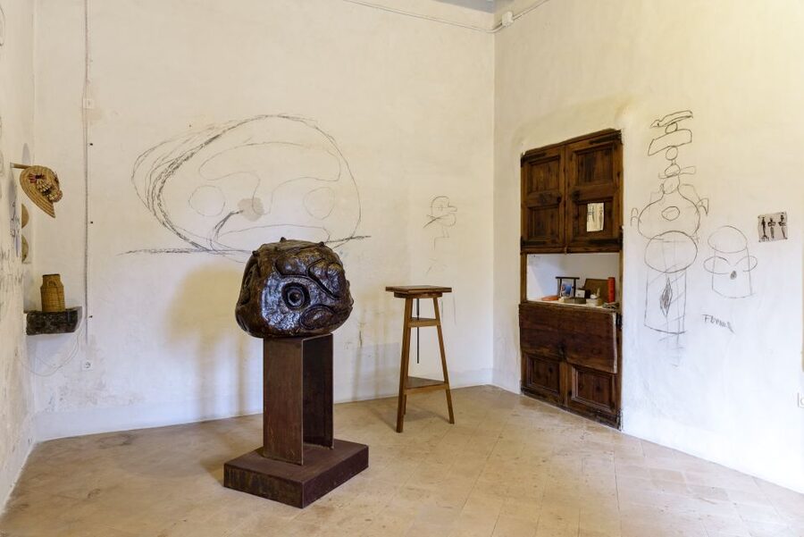 Mallorca : Miró Foundation Entrance Ticket - The sculpture garden and the café stop for a calmer pace