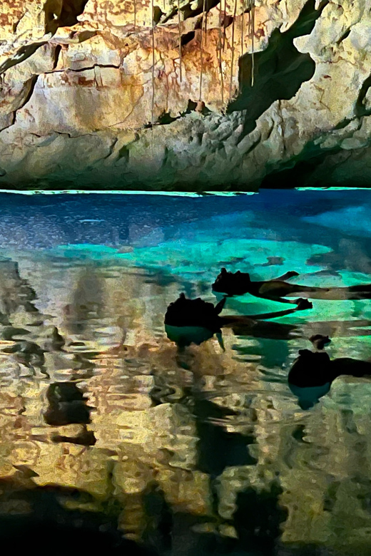 Mallorca: PREMIUM Aquatic Cave Exploration Guided Tour - Helmet, headlamp, and the swim to the cave