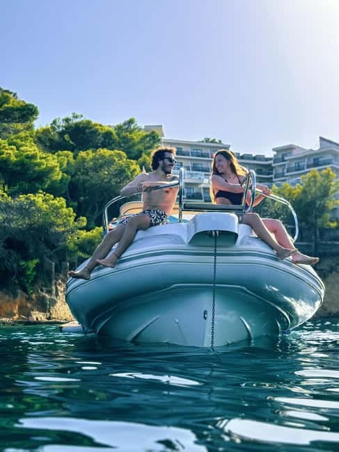 Mallorca: Private Watersports Boat. LUNCH Drinks SUP, Tubing - Weather and sea conditions: what you can count on