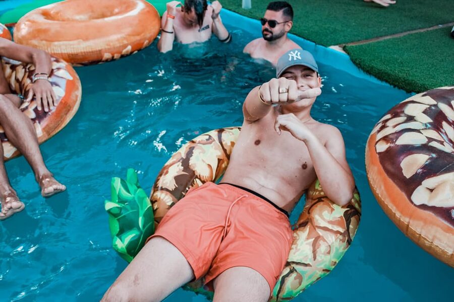 Mallorca: Project X Pool & Foam Party with Drinks & Snacks - DJ Beats Plus the Animation Team’s Job: Keep You Moving