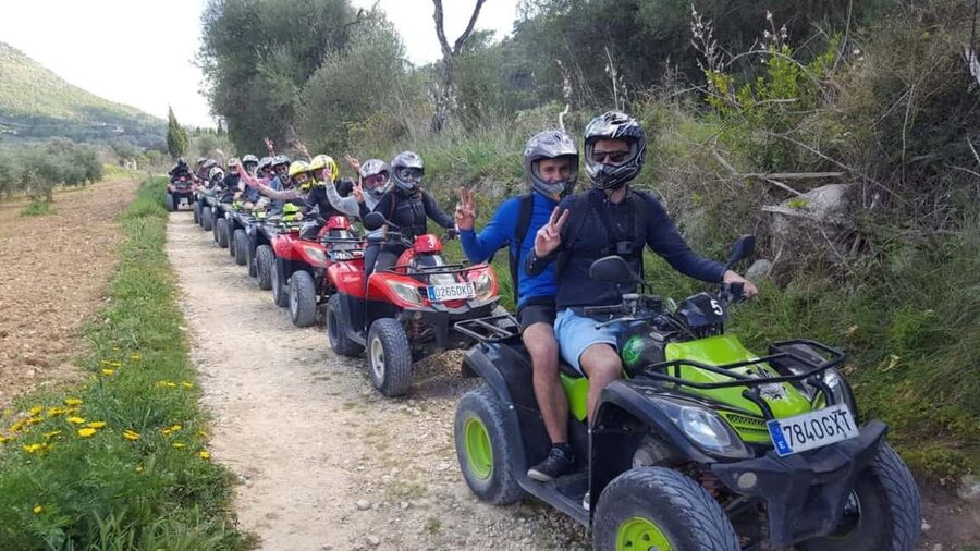 Mallorca: Quad Tour to the top of the mountain & swim - The Mountain Road Moment: Randa’s Views and the First Stop