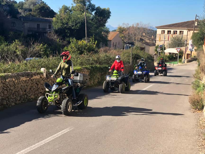 Mallorca: Quad Tour to the top of the mountain & swim - Quad Setup, Safety Rules, and Who Should Think Twice