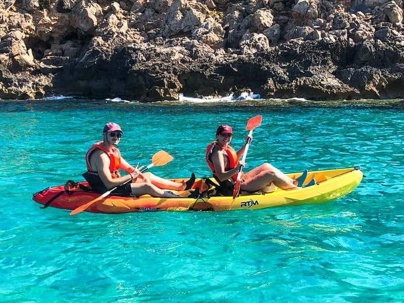 Mallorca: Sea Caves Kayaking Tour, Snorkeling & Snack - The snack break you’ll actually appreciate