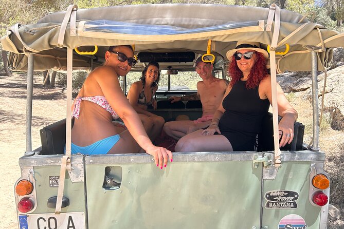Mallorca Secret Coves Land Rover Private Tour - Snorkeling kit and the practical comfort of water breaks