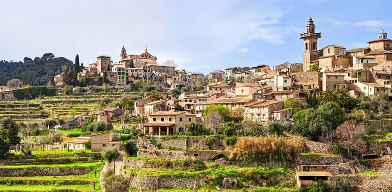 Mallorca: Unveiling the Island's Hidden Gems Guided Day Tour - Tramuntana on the western edge: terraced fields and sea drops