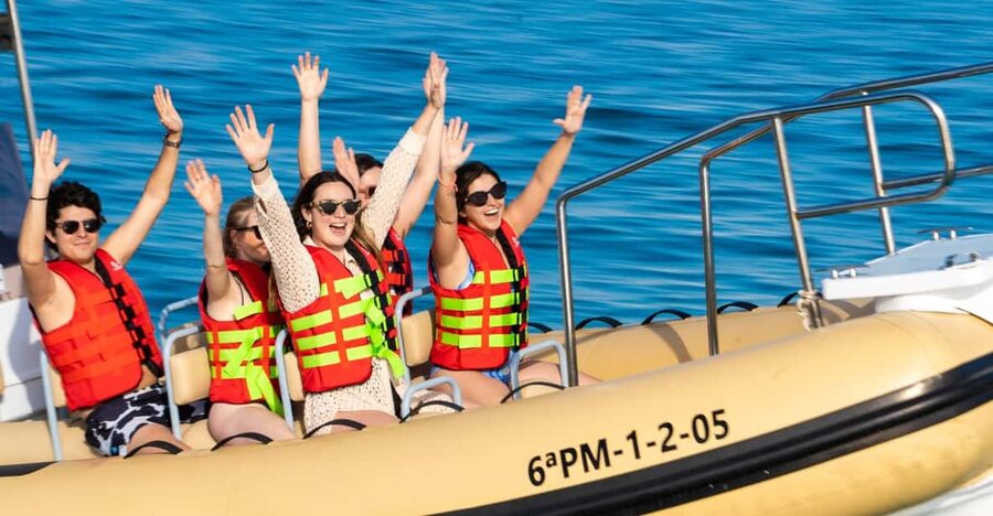 Mallorca: Visit Palma Speedboat adrenaline & snorkelling - What’s not included: food, drinks, and transfers