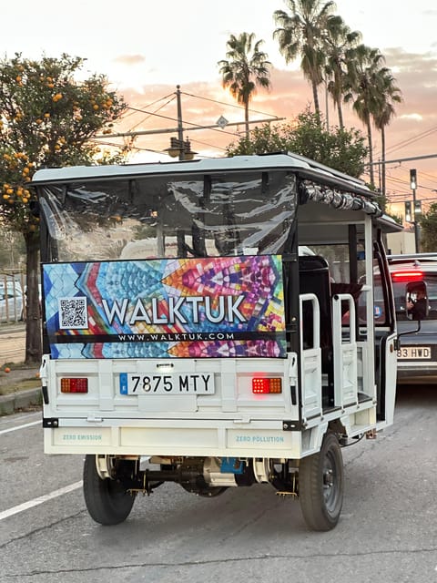 New in Palma! Tuk Tuk Tour: Discover the city in a unique way. - Getting on board at Palma Cathedral (La Seu) and what to expect from the ride