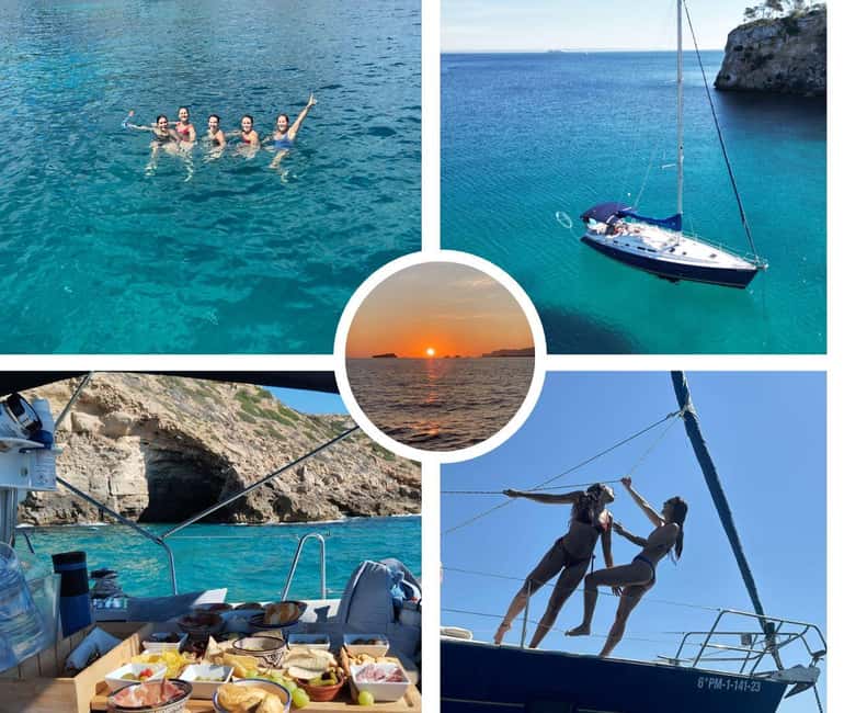 Palma Bay: Sailing Boat Trip W/ Water Toys Snacks & Drinks - Picking your coves: Cala Blava, Cap Rocat, Illetas, and the weather reality