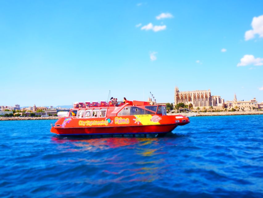Palma de Mallorca: City Sightseeing Hop-On Hop-Off Bus Tour - Boat tour from Escalera Real: fun, short, and schedule-sensitive
