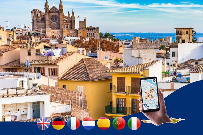 Palma de Mallorca: City Walk Audio Guide in 7 Languages on Phone - How the Palma audio walk works on your phone