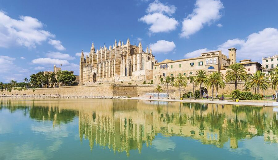 Palma de Mallorca: City Walking Tour with The Cathedral - Getting your bearings at Parc de la Mar (and finding the group)