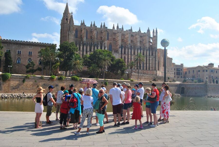 Palma de Mallorca: City Walking Tour with The Cathedral - Old town lanes to Plaza de Cort and the Parliament