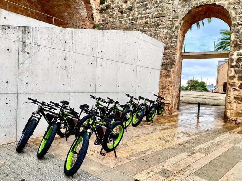 Palma de Mallorca: Exclusive Fat Tire e-Bike Rental - What fat tires change in Palma: cobblestones, sand, and comfort