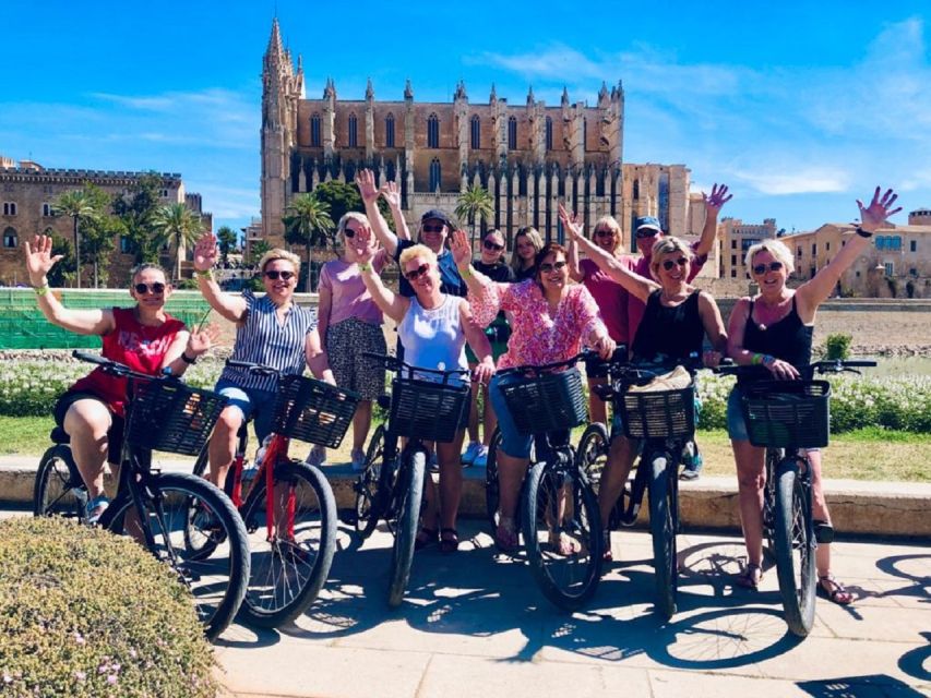 Palma de Mallorca: Guided Bicycle Tour with Tapas & a Drink - Tapas at Plaza Mayor: 3 pinchos and 1 drink, with one watch-out