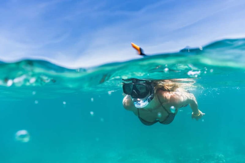 Palma de Mallorca: Los Deltas Jet Ski Tour - Cala Vella swim and snorkel: the best part of the mid-tour break