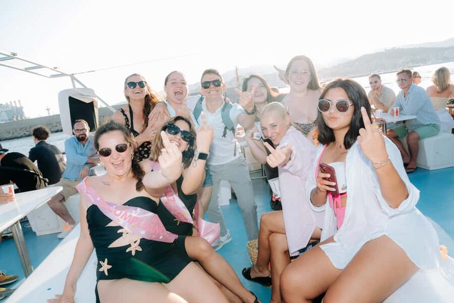 Palma de Mallorca: Sunset Boat Party with DJ and Animation - Where the party happens on the boat (and how to handle it)