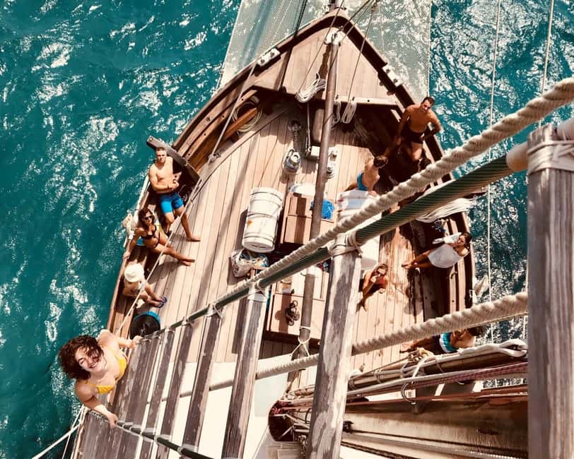 Palma de Mallorca: Wooden Sailboat; Food, Views & History - Stop at Cala Punta Negra: photos, apéritif, and the sea break you came for