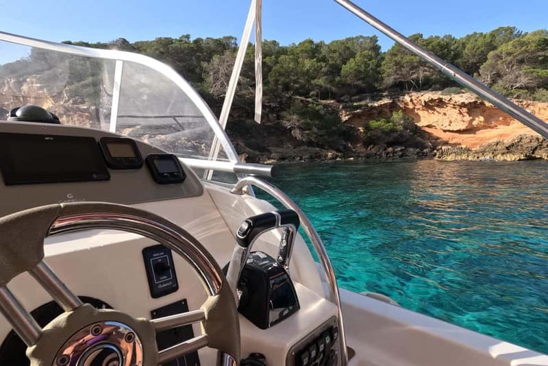 Palma Mallorca: Private Boat Trip with Water Toys & 25 Coves - Cala Bella Dona and Portals Vells: the longer sea time