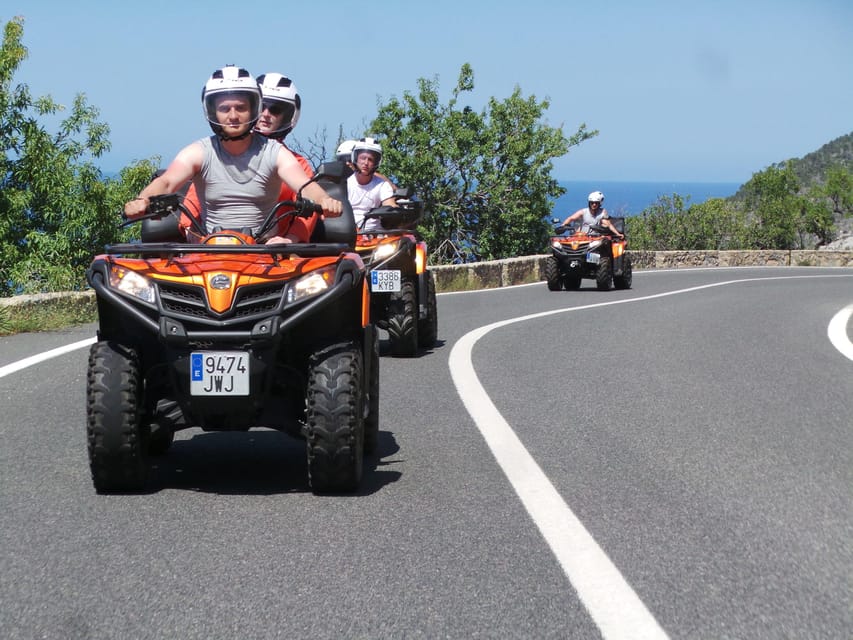 Peguera: Quad full day Tour - Esporles and the Serra de Tramuntana roads: scenic driving with variety