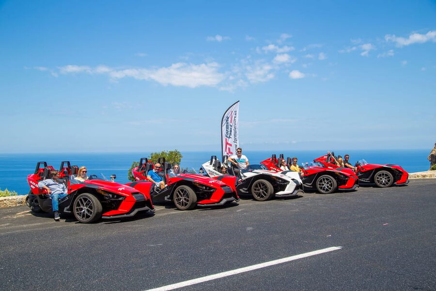 Peguera: Racing Car Drive and Jet Ski Combo Tour - Port Andratx, Camp de Mar, and Cala Fornells: where the scenery turns postcard-simple