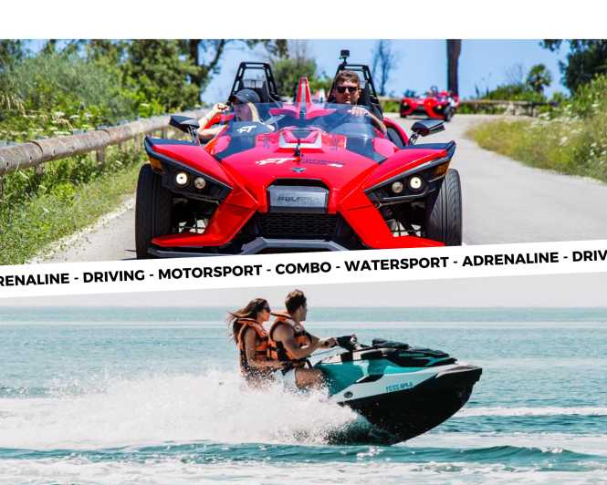 Peguera: Racing Car Drive and Jet Ski Combo Tour - Who should book this Peguera racing car and jet ski combo