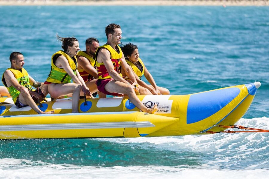 Playa de Palma: Banana Boat Ride - After the splash: Arenal Water Sports Centre nearby