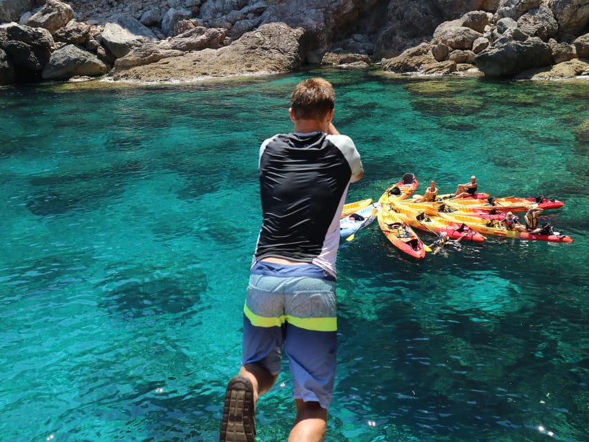 Pollença: Kayak and Coasteering Cliff Jumping - What’s included, and why it’s good value for $98