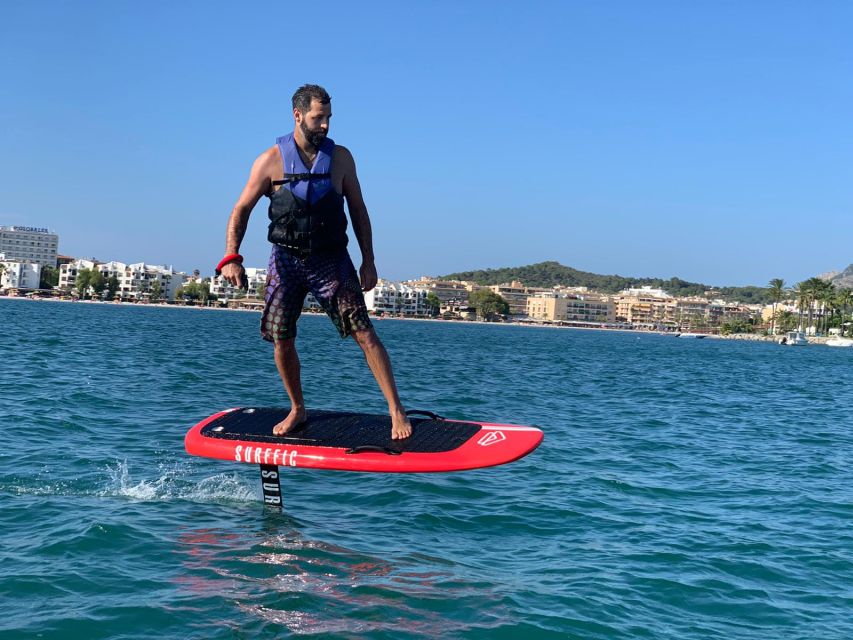 Port d'Alcúdia: Electric Foil Experience with Instructor - The Lesson: From Belly Glide to Standing Like You Mean It