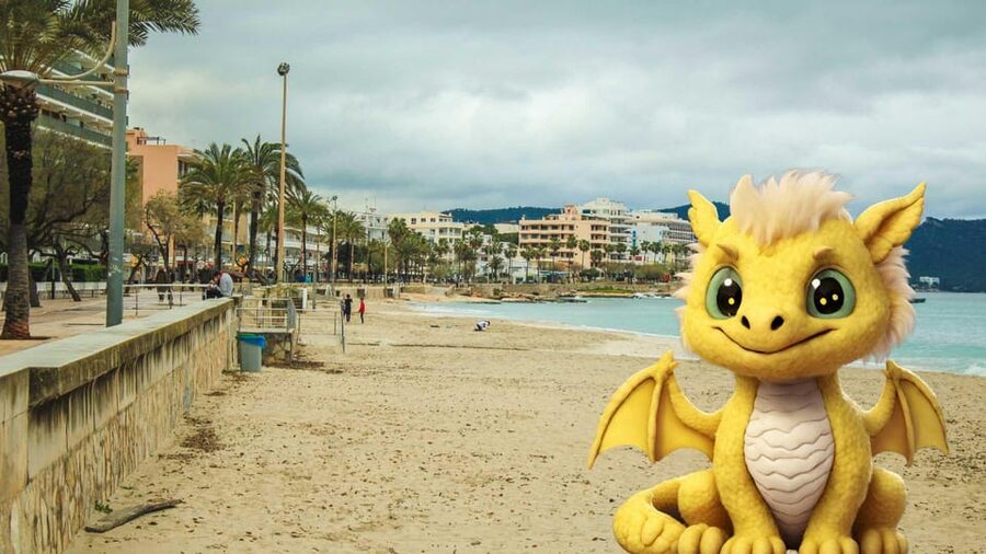 Port d'Alcudia: Meet the Magical Creatures,family game &walk - How the Magical Creatures city game works