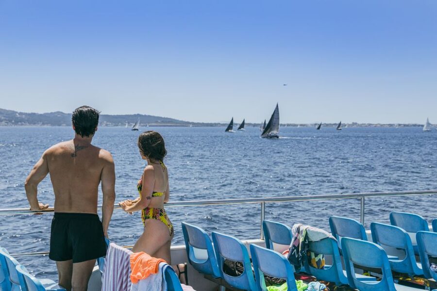 Puerto Pollença: Ferry to Formentor Beach - The catamaran ride out: what to expect on Pollença Bay