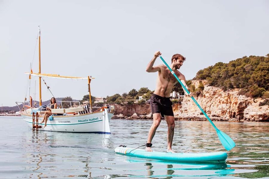 Puerto Portals: 100% electric Mallorcan boat tour with a professional skipper - Puerto Portals Walk: A Prestigious Stop Before Calvià Water Time